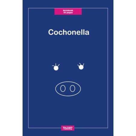 Carnet de notes Cochonella Bleu - Éditions de l'Ange Bleu