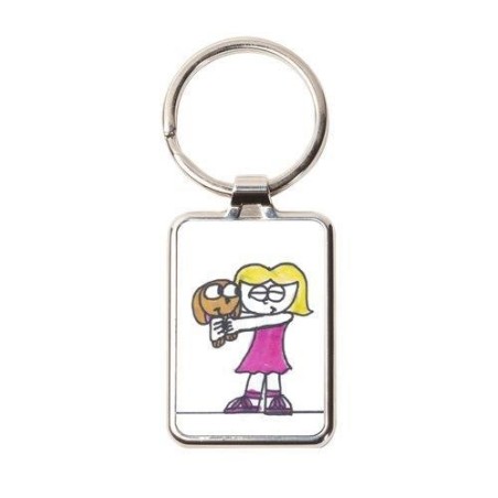 Porte clés Clara - Éditions de l'Ange Bleu