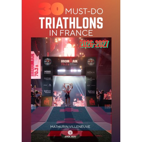30 épreuves de triathlon - Livre broché en anglais - Éditions de l'Ange Bleu