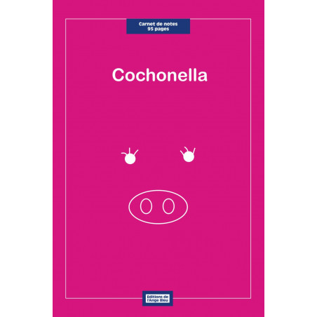 Carnet de notes Cochonella Rose - Éditions de l'Ange Bleu