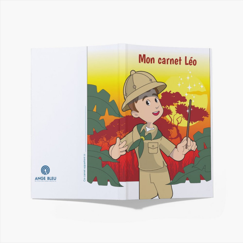 Carnet de notes Léo au Kenya petit format - Éditions de l'Ange Bleu